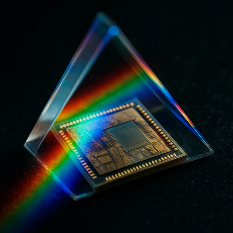 SOXL 3배 레버리지 효과 프리즘 시각화